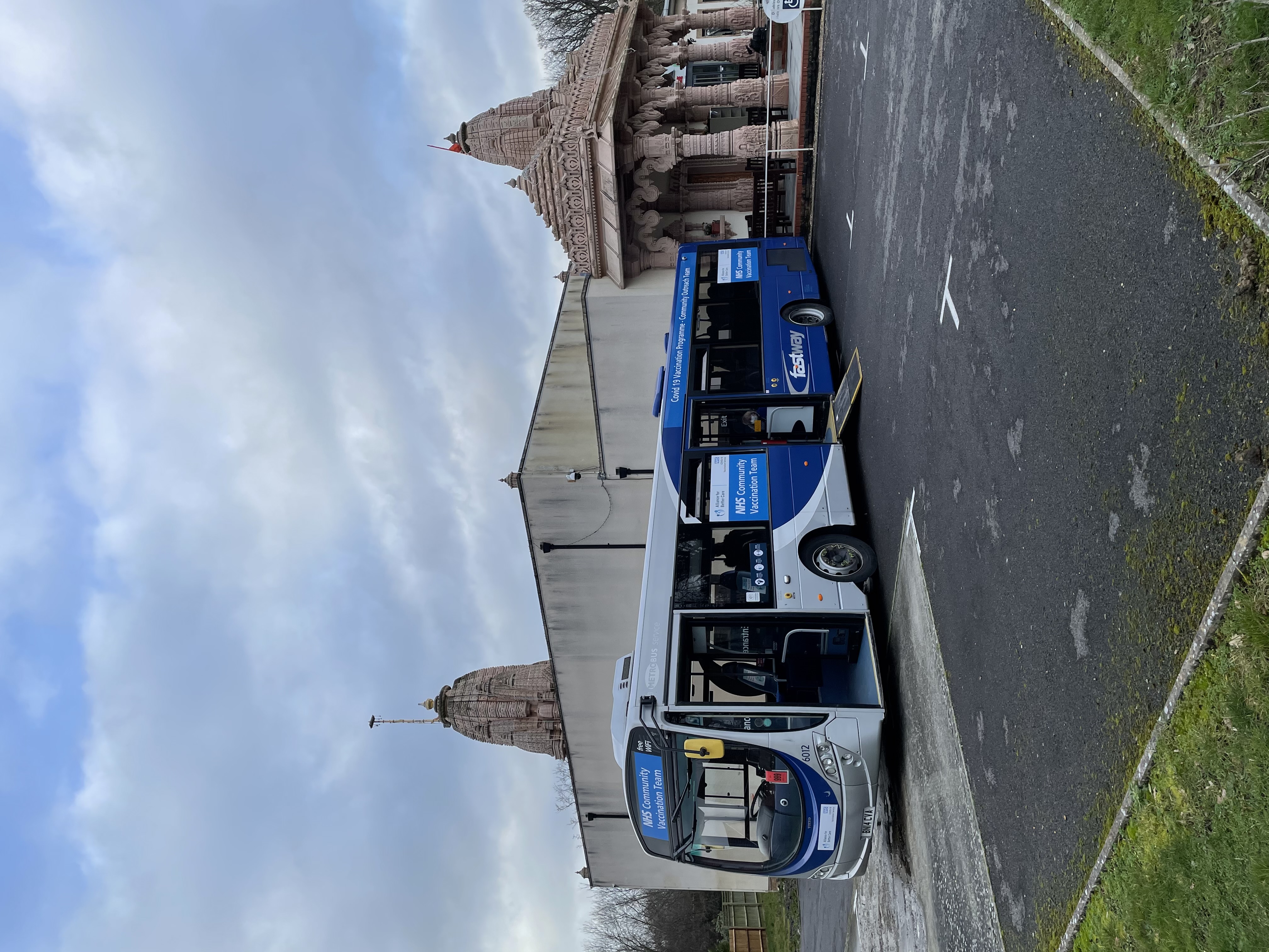 Metrobus and Alliance for Better Care Bus in Crawley